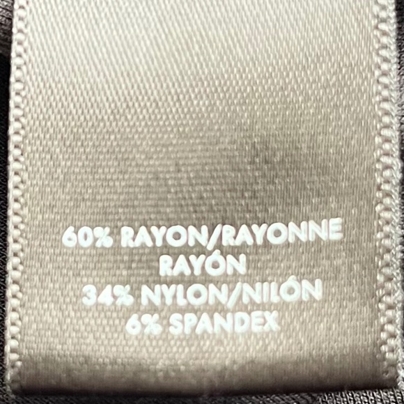 Ann Taylor Minimalist Black Bateau Neck Dressy Blouse Size L - Picture 5 of 7